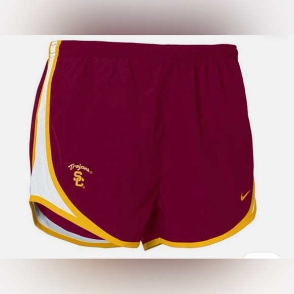 Nike Pants - Nike Women's USC Trojans Dri-Fit Tempo Shorts Red MED Southern California